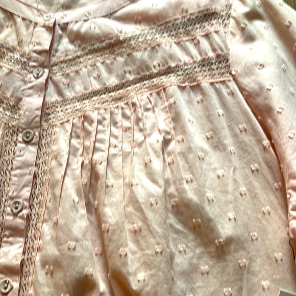 NEW WITH TAGS Caffe Marrakech Pink Detailed 3/4 Length Shirt - Picture 3 of 10